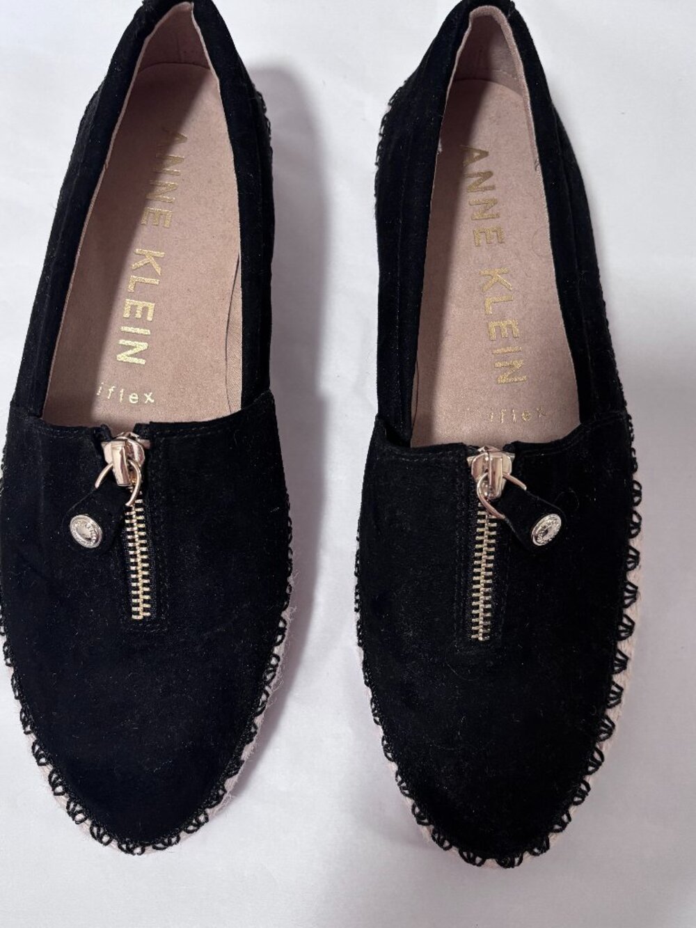 Anne Klein iFlex 7.5M Black Slip-On Loafers Never used.